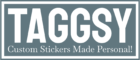 Taggsy Customer Stickers and Labels